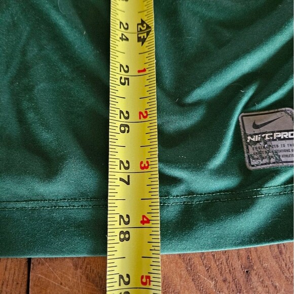 Nike Mens Large Green Sleeveless Top Athletic Fit Workout Ready - Picture 6 of 7